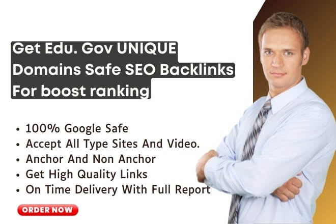 Buy High Quality Edu and Gov Backlink Boost Ranking On Search Engine