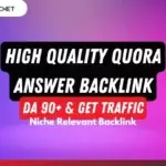 Buy Latest And Quora Answer Backlinks