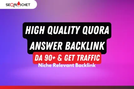 Buy Latest And Quora Answer Backlinks
