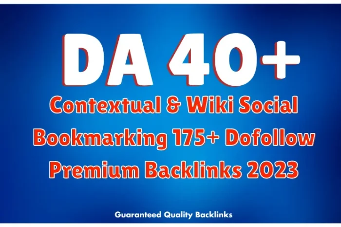 175+ High DA Premium Quality Backlink In 2023