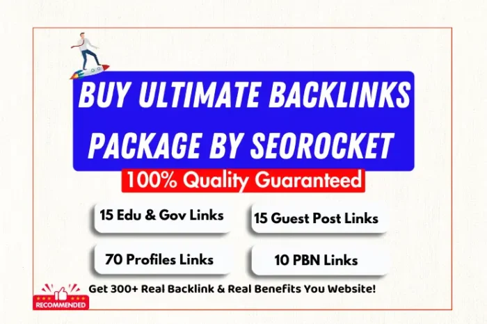 Buy 100% Ultimate Premium Backlink By SEORocket