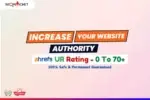 I Will Increase ahrefs URL Rating