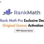 Rank Math Pro Exclusive Deal Original License Activation By SEORocket
