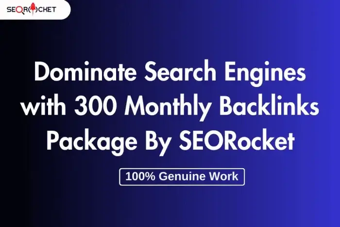 Get High Quality 300 Monthly Backlink Plan